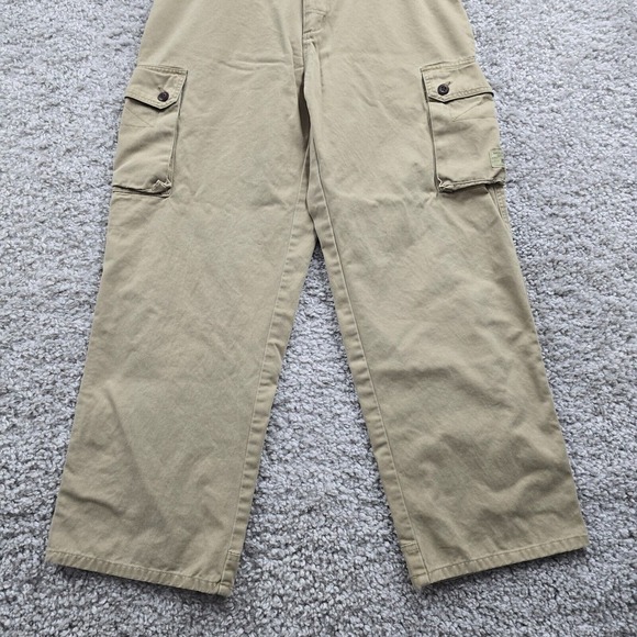 VTG American Eagle Mens Pants 33x30 (Fits 30x29) Military Cargo Pants Y2K Grunge - Picture 2 of 14